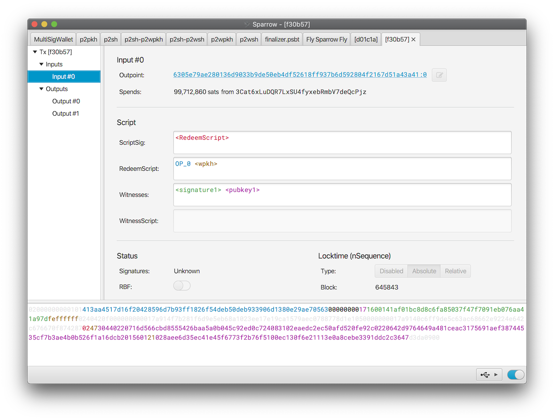 A private journey through the transaction graph